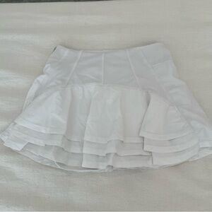 Free People white tennis skirt